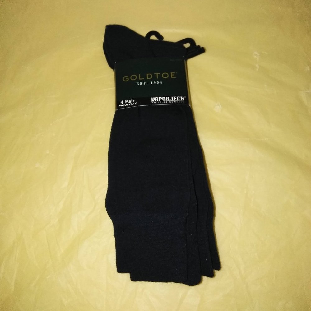 Gold Toe Men 4 Pack Argyle Mid-weights Socks